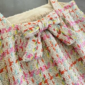 J. Crew Multicolor Tweed Mini Dress